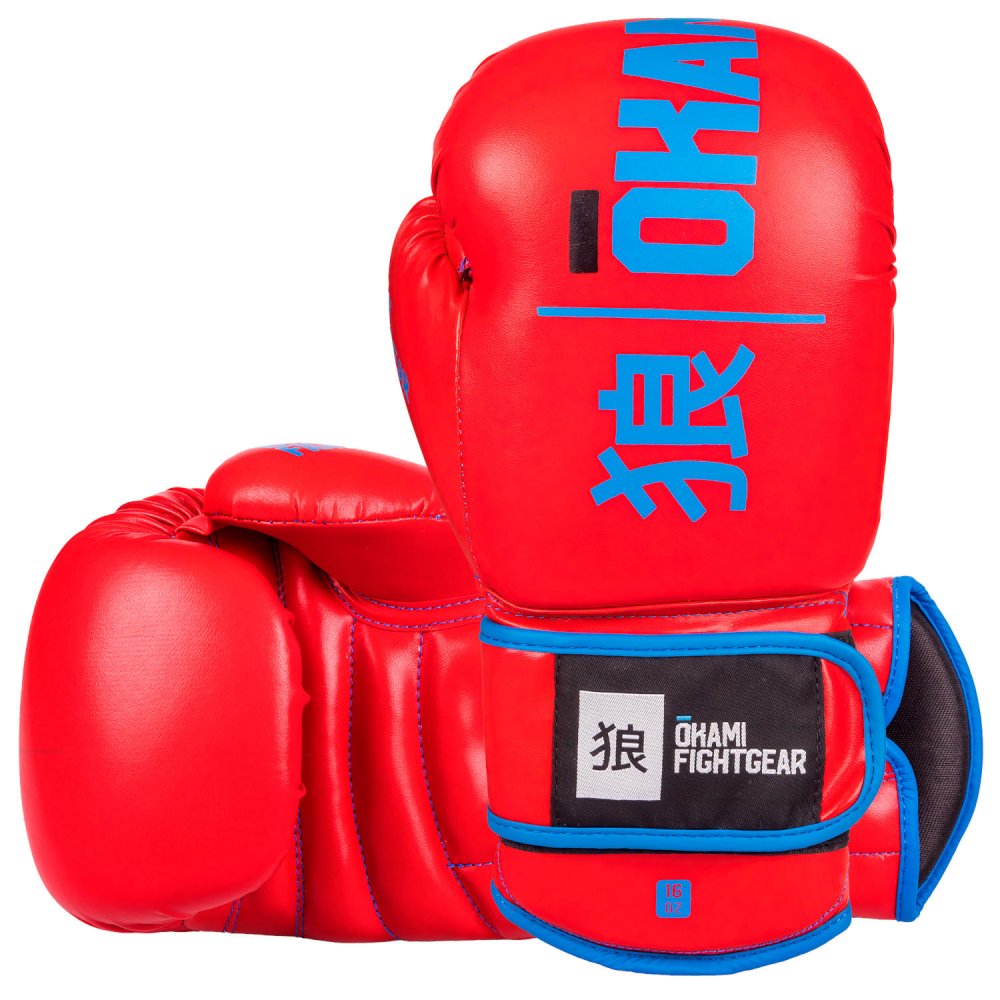 Okami Fightgear Boxing Gloves Red Rumble